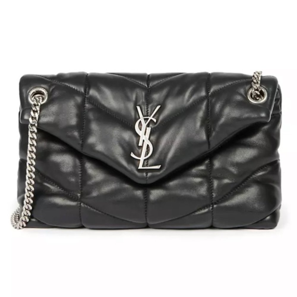 Authentic Yves Saint Laurent Small silver hardware